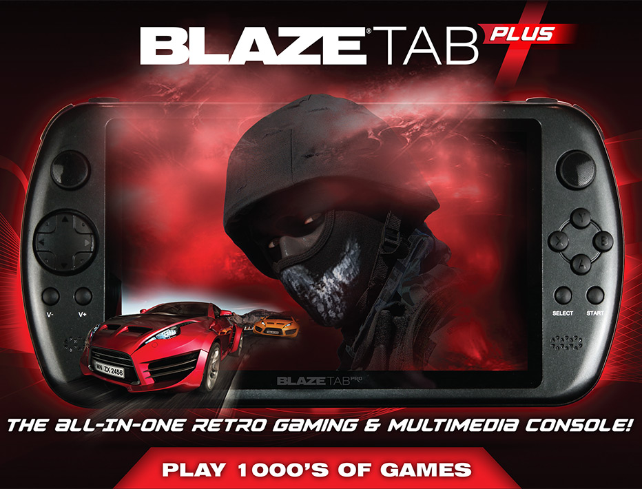 BlazeTab Plus Packaging